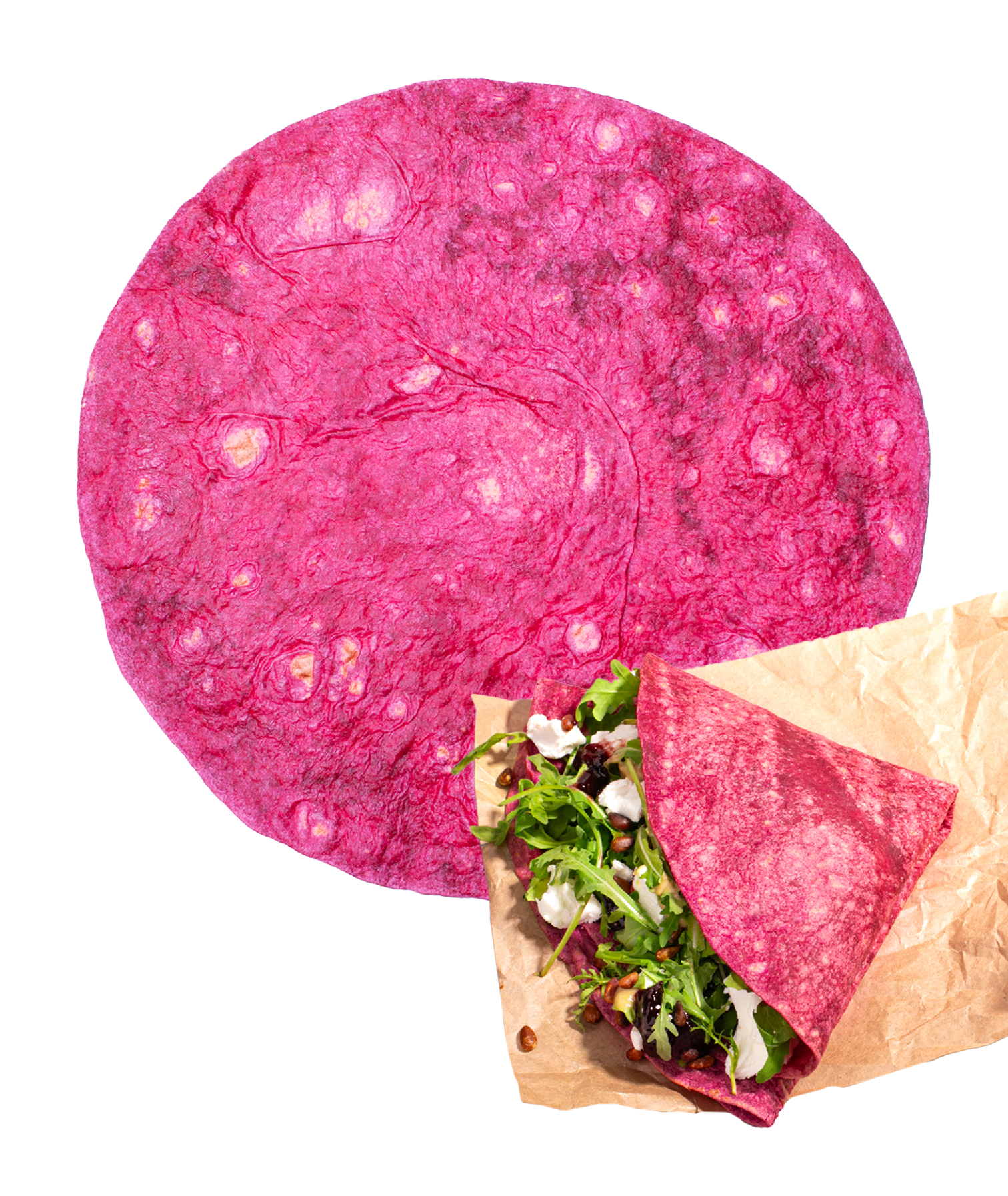 Tortilla Ambient s příchutí řepy (25cm) 10ks